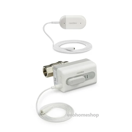 Resideo VWS01Y020EE - L5 wifis motoros golyóscsap és L1 wifis vízszivárgás-érzékelő szett