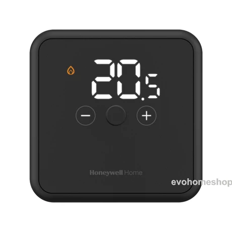 Honeywell Home DT4 vezetékes szobatermosztát fekete