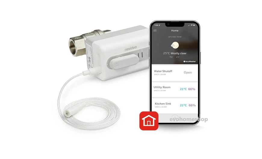 A Jövő Vízelzárója: Motoros Golyóscsap WiFi-s Vízszivárgás-Érzékelővel