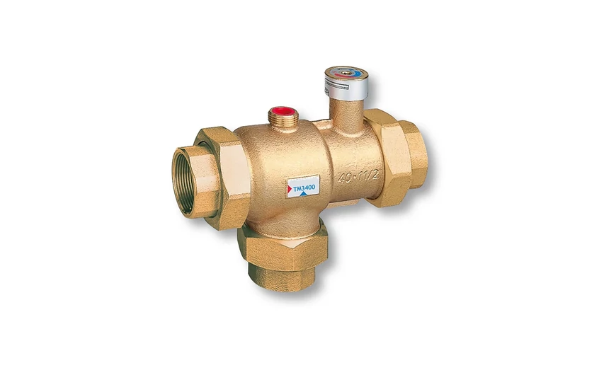 TM3400 TERMOSZTATIKUS KEVERŐSZELEP – MEGBÍZHATÓ HŐMÉRSÉKLETSZABÁLYOZÁS OTTHONI ÉS IPARI FELHASZNÁLÁSRA